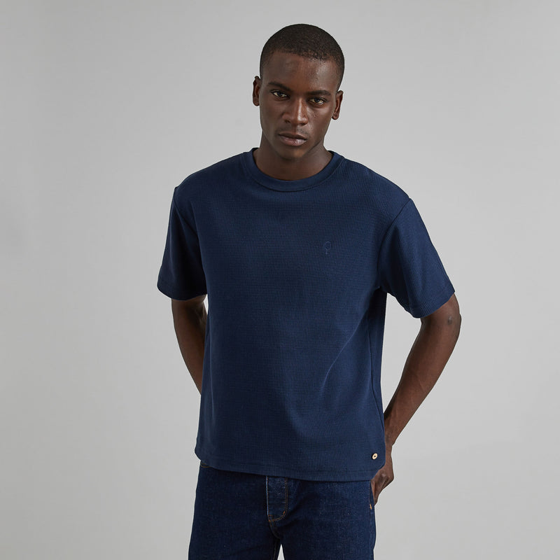 T-Shirt Lugny Cotton - Marine - Homme