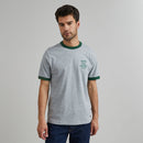 T-Shirt Lugny Cotton - Gris/Vert Foncé - Homme