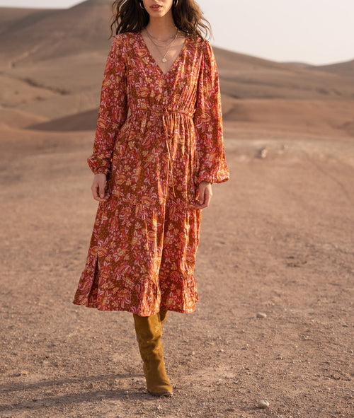 Robe Pauline - Camel