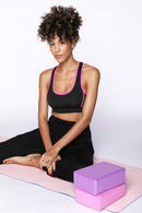 Yoga Brick - Pink - Mixed