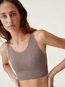 Brassière Flow - Taupe - Femme