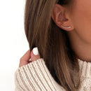 Boucles D'Oreilles Délicate - Plaqué Or