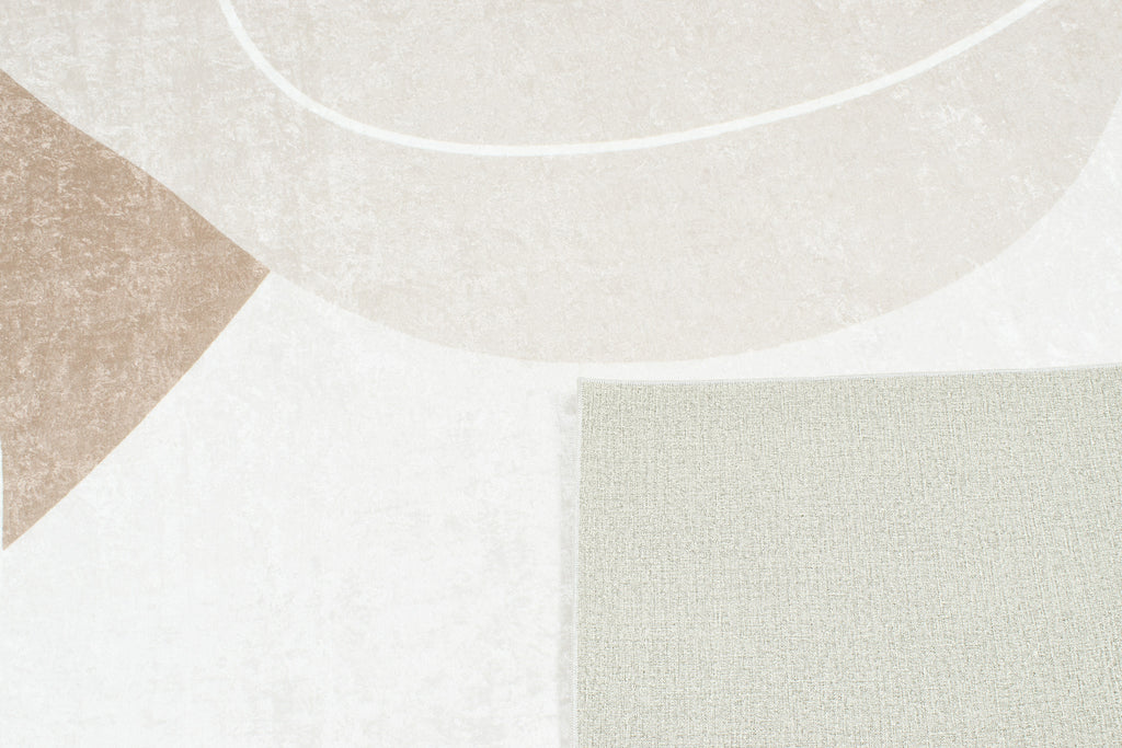 Grege - Tapis D'Intérieur - Polyester Imprimé - Beige