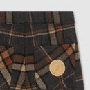 Pantalon Gypsy Check - Moka - Mixte