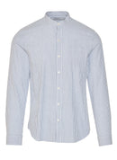 Maison Standards - Camisa Mao Seersucker R - Azul - Hombre