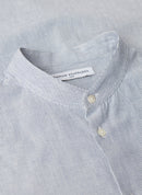 Maison Standards - Camisa a rayas Mao - Azul - Hombre