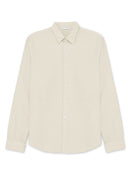 Maison Standards - Camisa John Popeline Pat - Beige Hombre