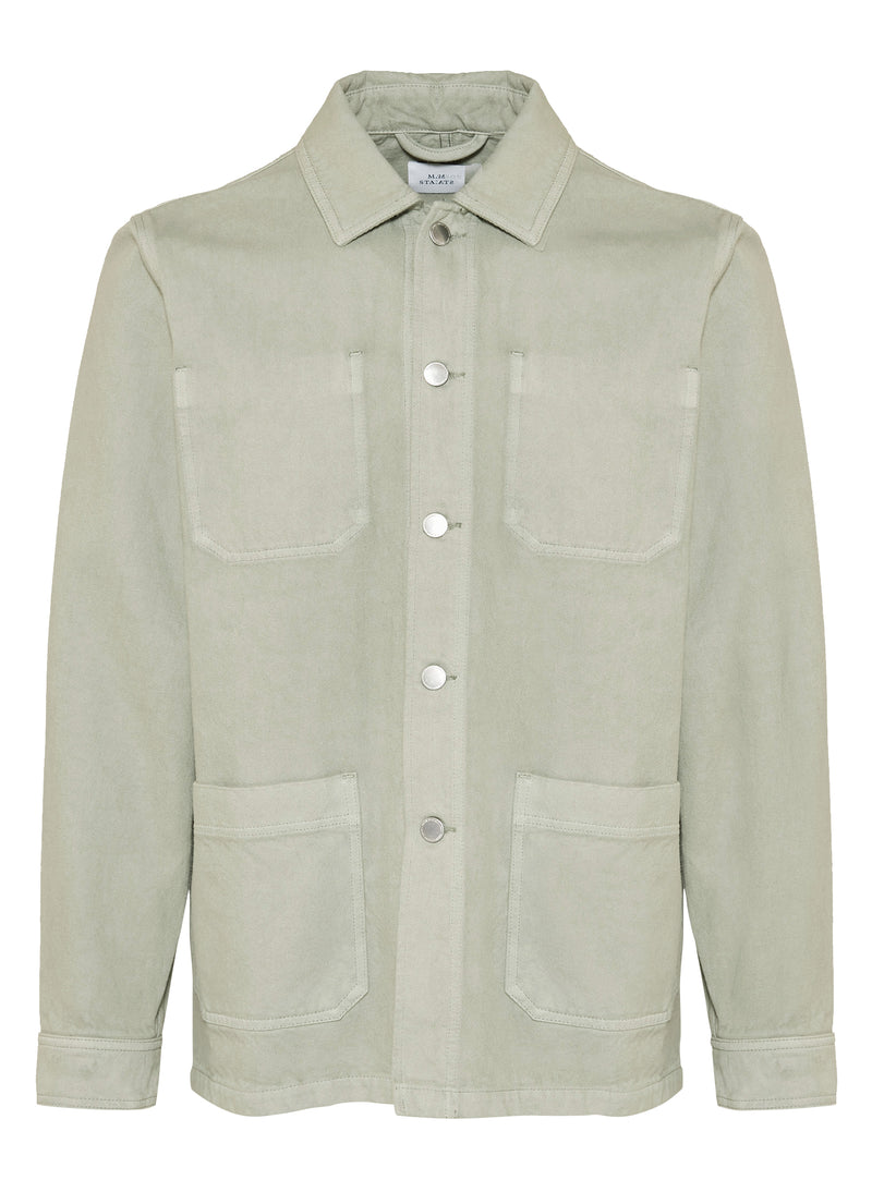 Maison Standards - Chaqueta de obrero pintor - Verde - Hombre