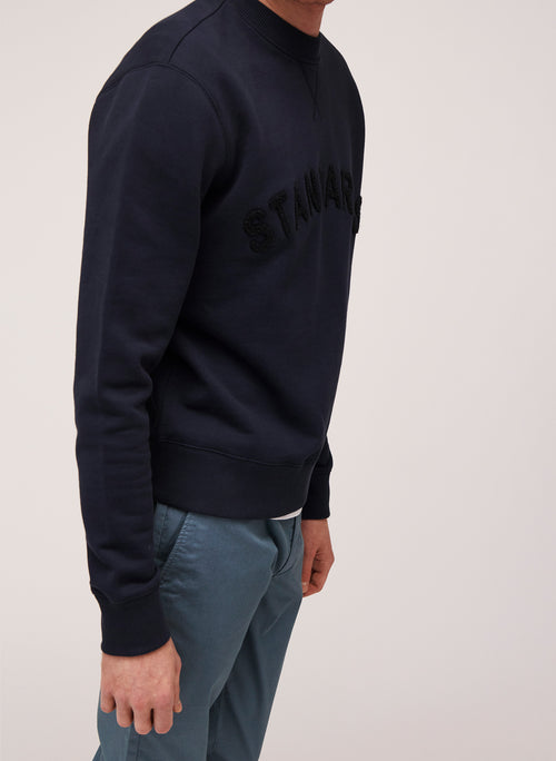 Maison Standards - Sweatshirt "Standards" Constantin - Bleu - Homme