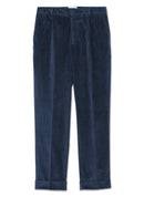 Maison Standards - Pantalones Archibald Velvet Carrot - Azul - Hombre