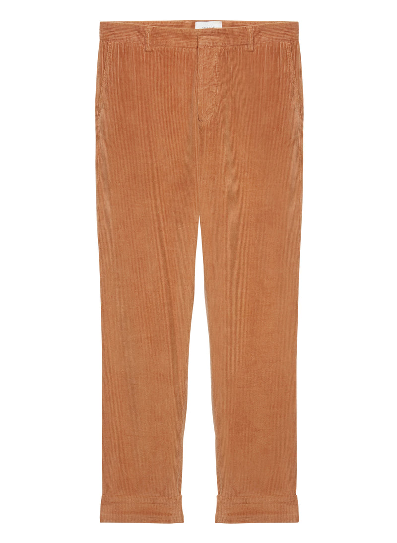 Maison Standards - Daho Velvet Trousers - Beige - Man