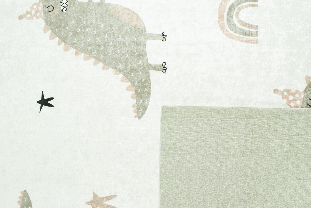 Happy - Tapis D'Intérieur - Polyester Imprimé - Vert