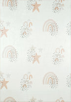 Happy - Tapis D'Intérieur - Polyester Imprimé - Creme