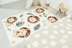 Happy - Tapis D'Intérieur - Polyester Imprimé - Beige