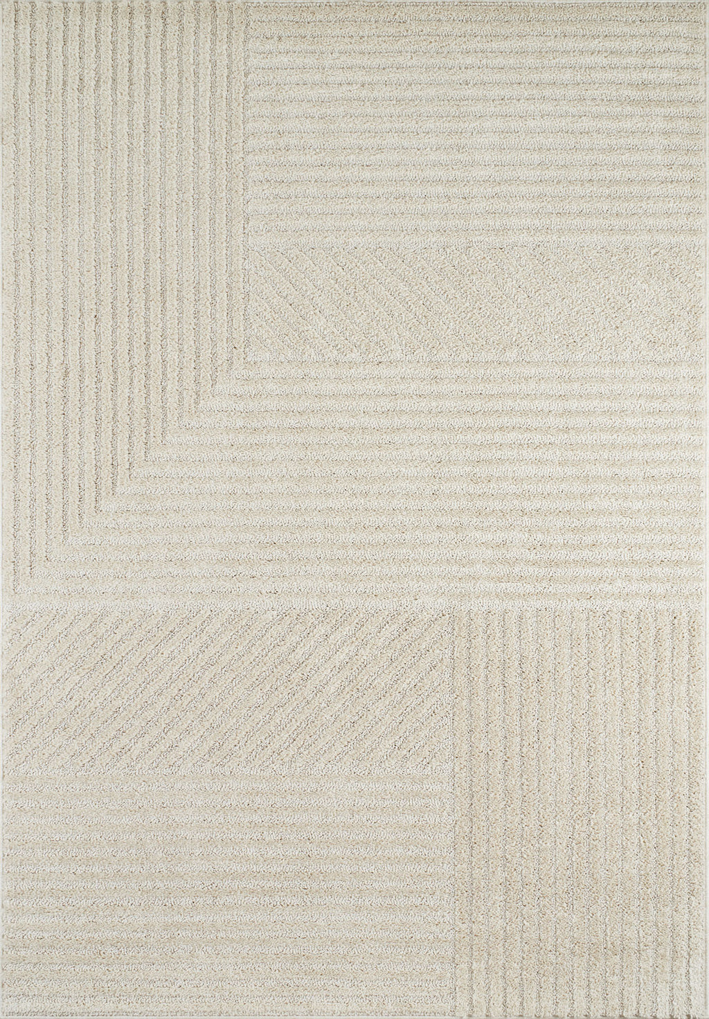 Harmonie - Tapis D'Intérieur - Polypropylène - Creme