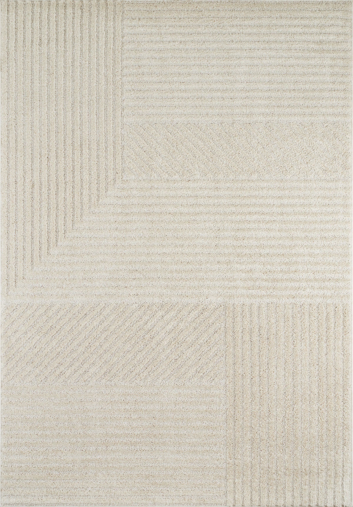 Harmonie - Tapis D'Intérieur - Polypropylène - Creme