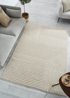Harmonie - Tapis D'Intérieur - Polypropylène - Creme