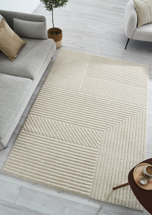 Harmonie - Tapis D'Intérieur - Polypropylène - Creme