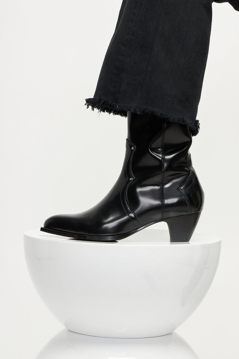 CITY - Harper-Cuir Glacé Noir