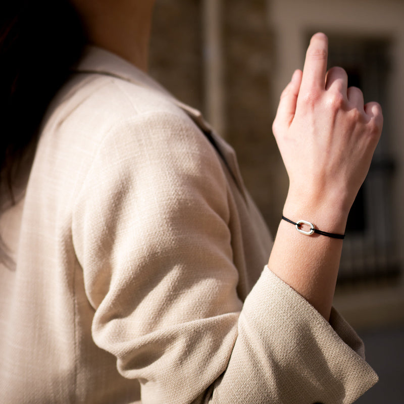 Bracelet Harpon - Noir