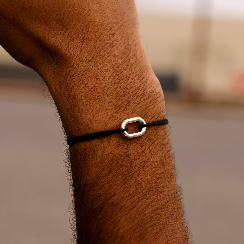 Bracelet Harpon - Noir