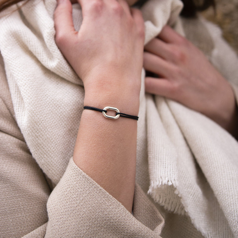 Bracelet Harpon - Noir