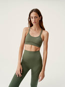 Brassière Hatha - Olive Foncé - Femme