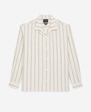 The Kooples - Cotton shirt Blanc Cassé Ã€ Rayures - Man