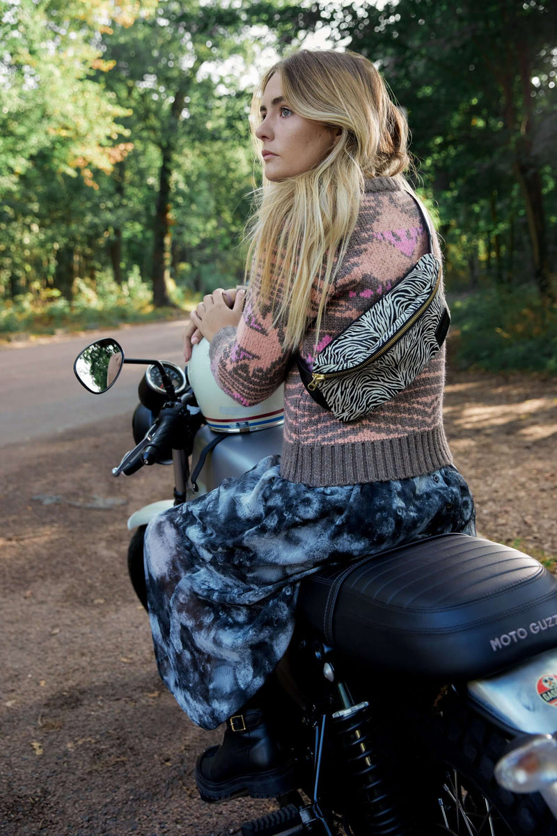 Bristol cardigan in Yellowstone knit | Heimstone