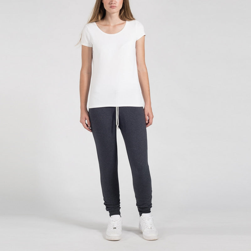 Pantalon High - Navy Marl - Femme