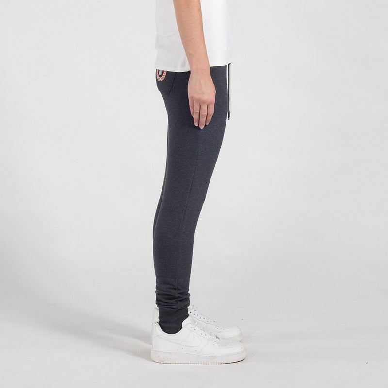 Pantalon High - Navy Marl - Femme