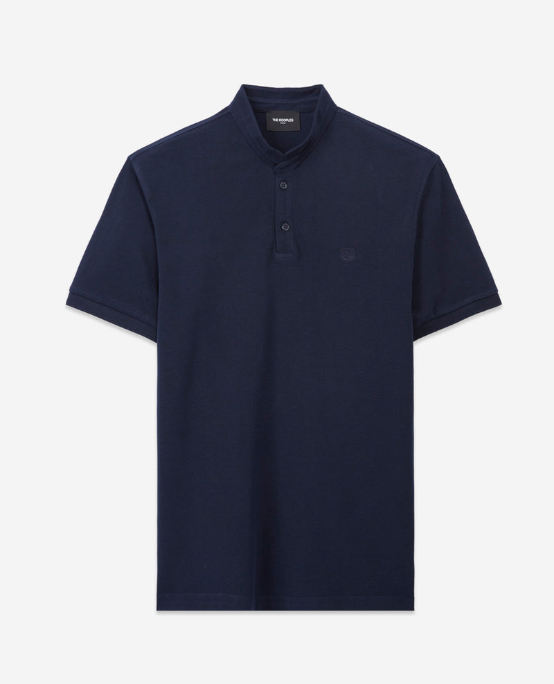 The Kooples - Polo Classique Col Officier - Marine - Homme