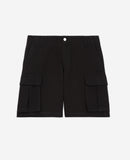 The Kooples - Black Organic Cotton Cargo Shorts - Man