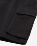 The Kooples - Black Organic Cotton Cargo Shorts - Man