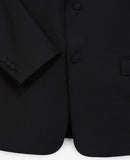 The Kooples - Veste Noire À Boutons Recouverts - Homme