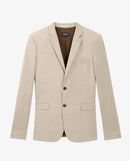 The Kooples - Veste Habillée Beige Laine À Poches - Homme