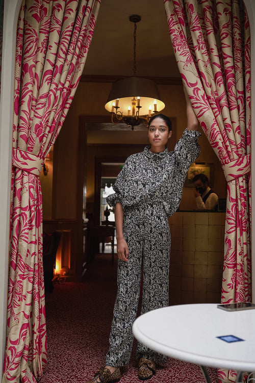 Pantalon De Lande En Stracciatella Croccante