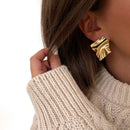 Pendientes Fiby - Acero