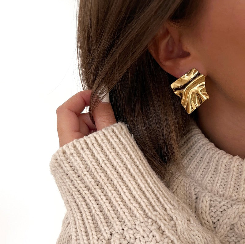 Pendientes Fiby - Acero