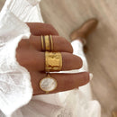 Anillo Satine - Acero