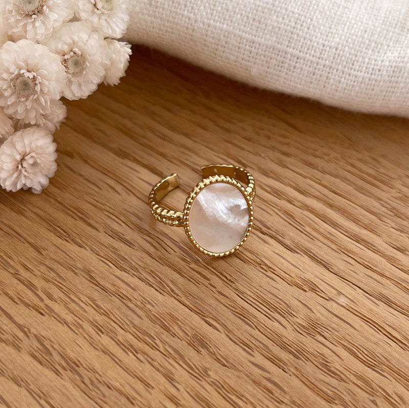 Anillo Satine - Acero