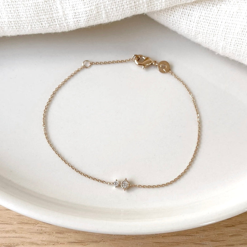 Bracelet "Edwin" plaqué or-Bracelets-instants-plaisirs-Instants Plaisirs | Bijoux