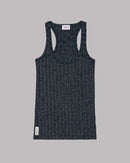 MIKUTA The Sparkly Ribbed Tank Top