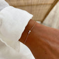 Pulsera “Edwin” bañada en oro-Pulseras-instants-pleasures-Instants Plaisirs | Joyas