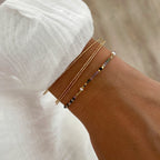 Pulsera Wallis - Acero Turmalina