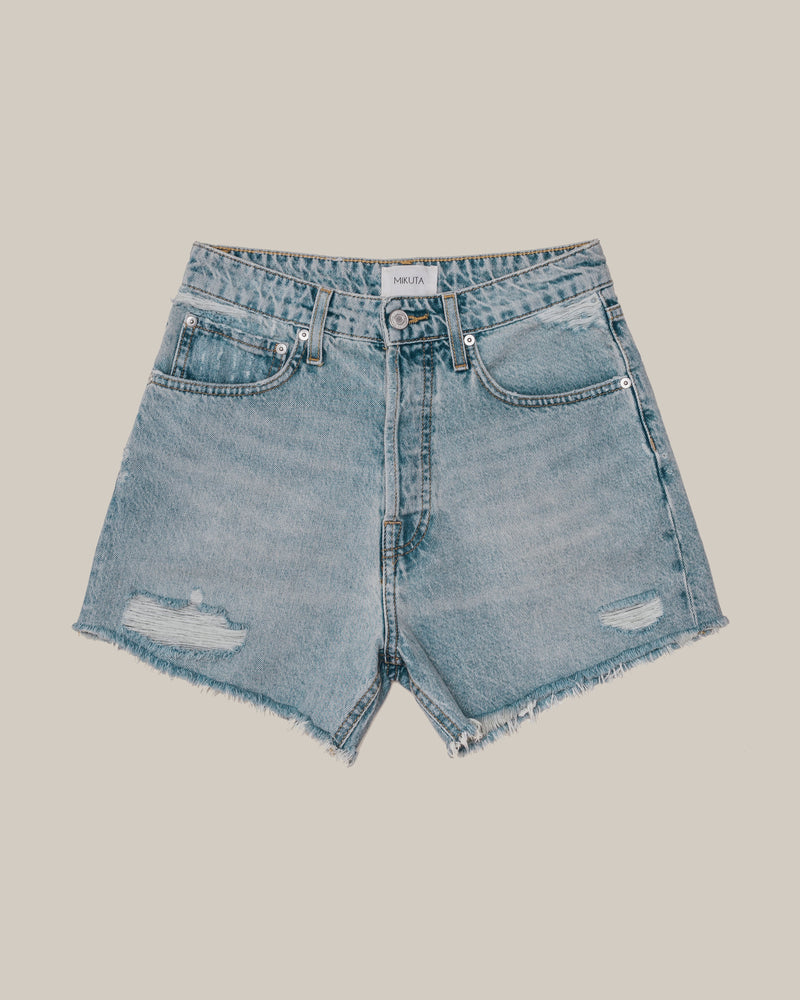 MIKUTA The Blue Denim Shorts