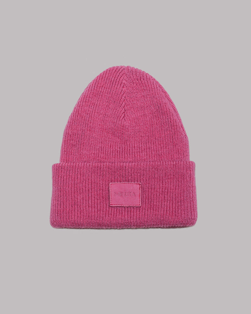 Bonnet The Pink Knitted