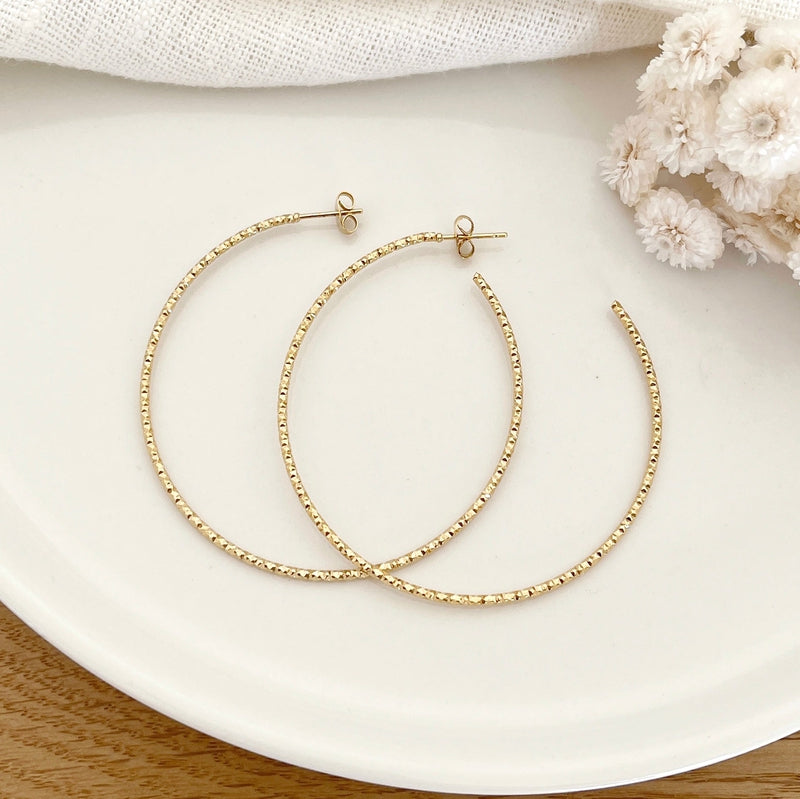 Créoles Gwenaelle - Acier