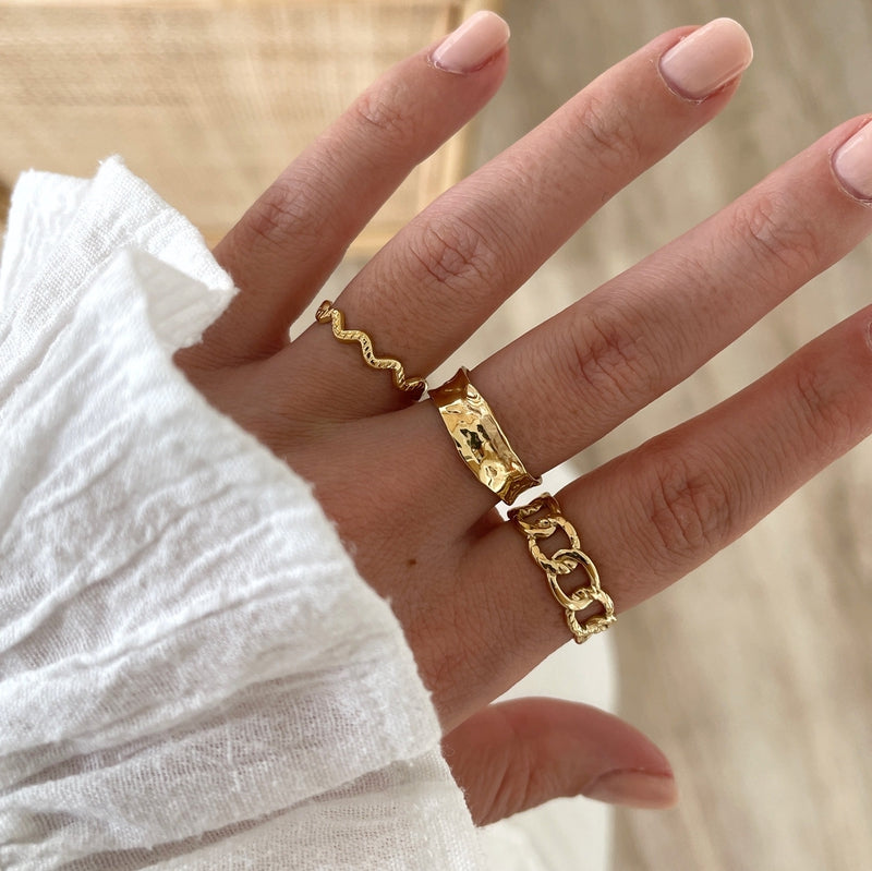 Anillo Lysandre - Acero