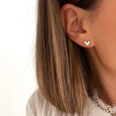 Boucles d'oreilles "Louka" blanc acier-Boucles d'oreilles-instants-plaisirs-Instants Plaisirs | Bijoux